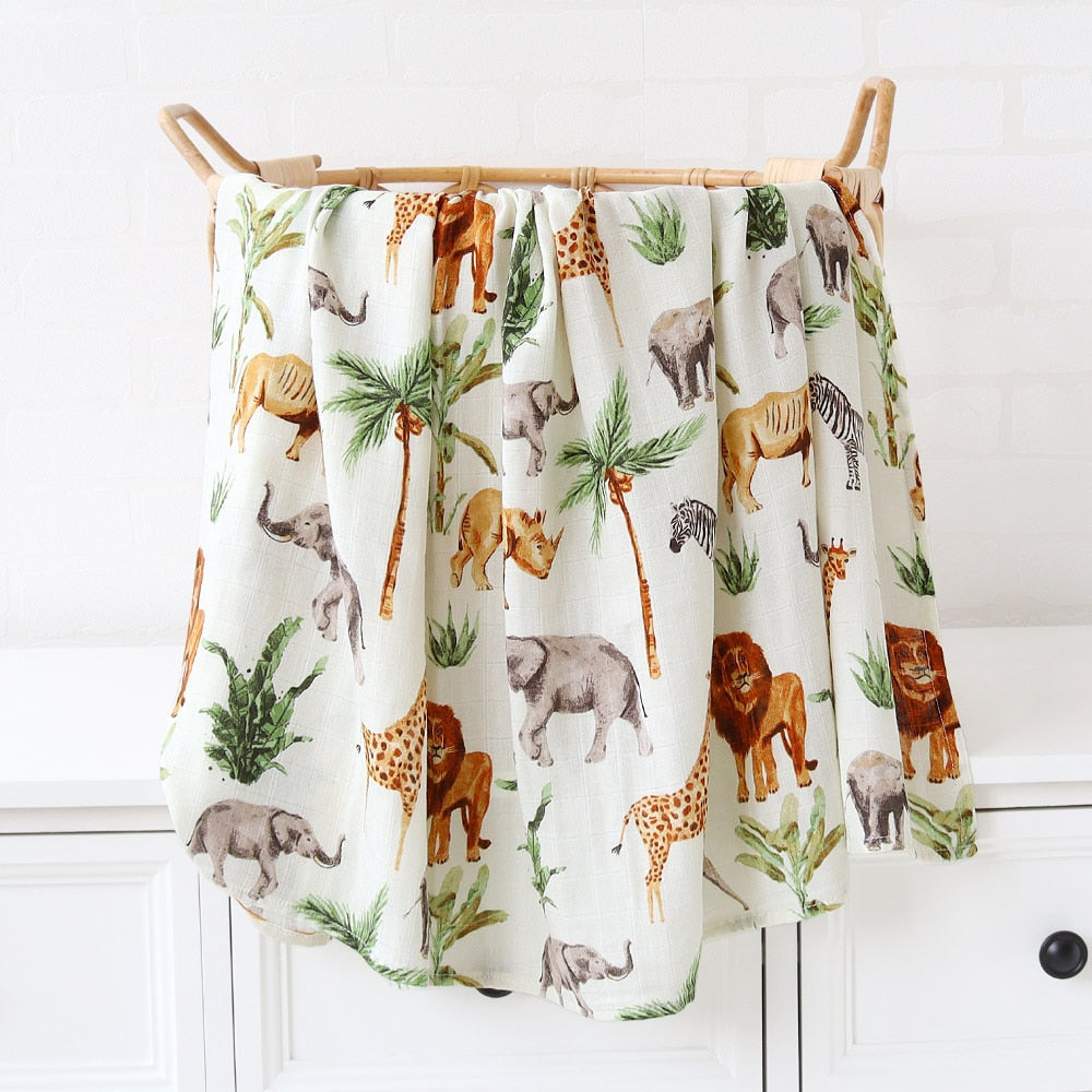 Hawaillie Bamboo Muslin Blanket